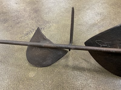 Lot 1037 - *Robert Adams (1917-1984) - Metal sculpture maquette, Forms hanging