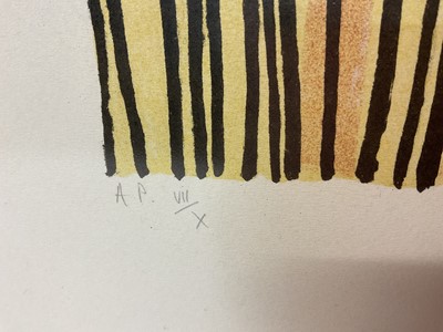 Lot 1038 - *Robert Adams (1917-1984) - Lithograph in colours