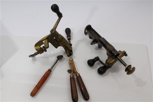 Lot 913 - Two Victorian cartridge-loading tools and