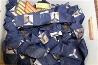 Lot 709 - One box of various military propeller badges...