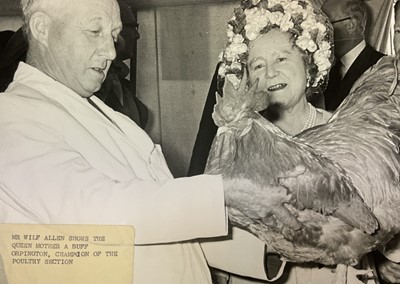 Lot 88 - Folder of 1960-70s press photographs of H.M. Queen Elizabeth The Queen Mother