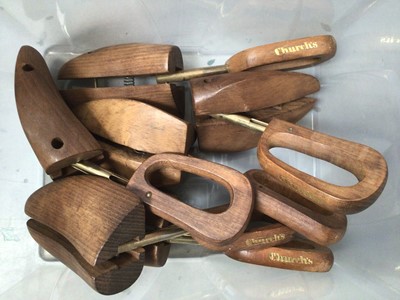 Lot 2079 - Three pairs of Church's wooden shoe trees