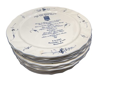 Lot 27 - Collection of twenty two Rolls-Royce Enthusiasts' Club Commemorative plates by Villeroy & Boch (22)