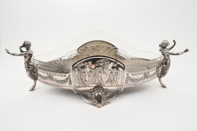 Lot 288 - Late 19th/early 20th century WMF table centre with glass liner