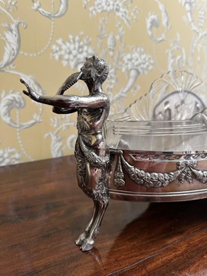 Lot 288 - Late 19th/early 20th century WMF table centre with glass liner