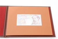 Lot 130 - Banknotes - G.B. Elizabeth II limited edition...