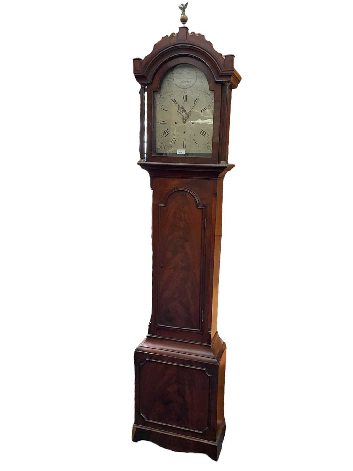 Lot 607 - Early 19th century 8-day longcase clock by Michael Padbury, Chertsey