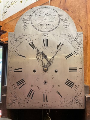 Lot 607 - Early 19th century 8-day longcase clock by Michael Padbury, Chertsey