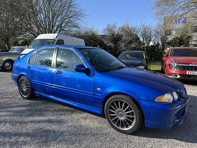 Lot 75 - 2002 MG ZS 180 2.5 V6 petrol, manual, hatchback, reg. no. FG52 GUK