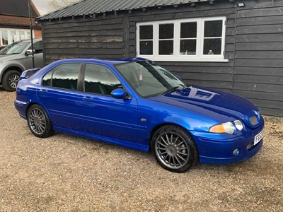 Lot 75 - 2002 MG ZS 180 2.5 V6 petrol, manual, hatchback, reg. no. FG52 GUK