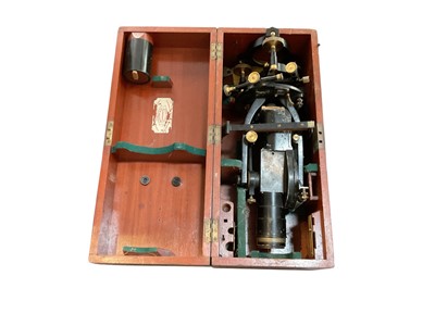 Lot 2461 - Vintage microscope