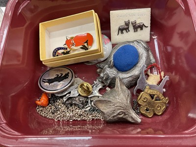 Lot 1073 - Group of vintage costume jewellery, silver jewellery, wristwatches and sundries including a Rocket range finder in leather case and Bilora Stabilo 1114 camera tripod stand