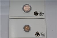 Lot 119 - G.B. The Royal Mint Bullion Half and Quarter...