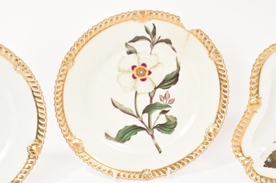 Lot 14 - Group of Chamberlains Worcester porcelain dessert ware