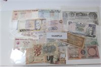 Lot 111 - World - mixed banknotes - to include U.S....