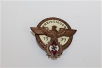 Lot 659 - Nazi Victor's badge in the National Trade...