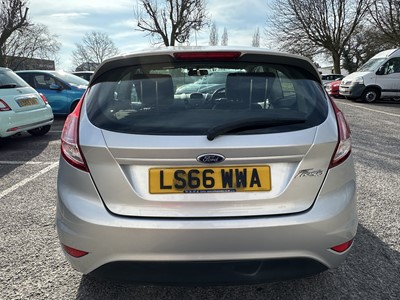 Lot 76 - 2016 Ford Fiesta 1.25 Zetec, manual, 3-door hatchback, reg. no. LS66 WWA