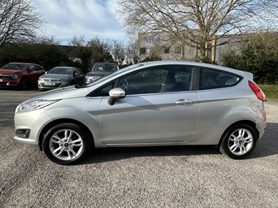 Lot 76 - 2016 Ford Fiesta 1.25 Zetec, manual, 3-door hatchback, reg. no. LS66 WWA