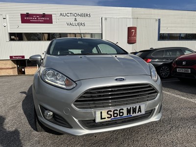 Lot 76 - 2016 Ford Fiesta 1.25 Zetec, manual, 3-door hatchback, reg. no. LS66 WWA