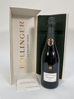 Lot 9 - One bottle, Bollinger 2000 Brut champagne, in original card box