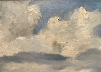 Lot 92 - Nevill (20th Century) oil on board - figures on a Norfolk beach, signed, 54cm x 91cm, framed