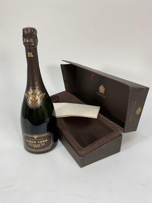 Lot 15 - One bottle, Krug Champagne vintage 1988, in original card box