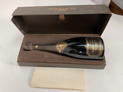 Lot 15 - One bottle, Krug Champagne vintage 1988, in original card box