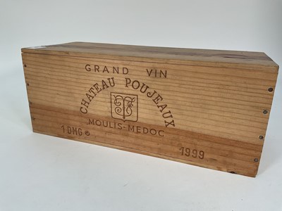 Lot 17 - One double magnum, Chateau Poujeaux Moulis-Medoc 1999, sealed owc
