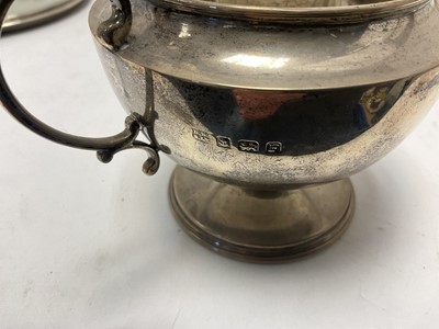 Lot 299 - Selection of miscellaneous silver including two castors, milk jug and sugar bowl...