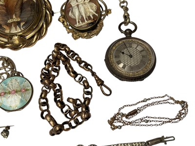 Lot 28 - Group of antique and later jewellery