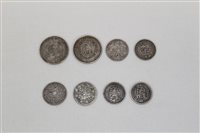 Lot 18 - G.B. mixed Silverer Coinss - to include George...