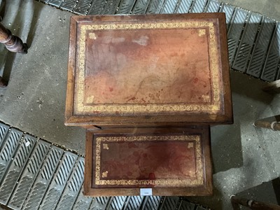 Lot 100 - 19th century step commode