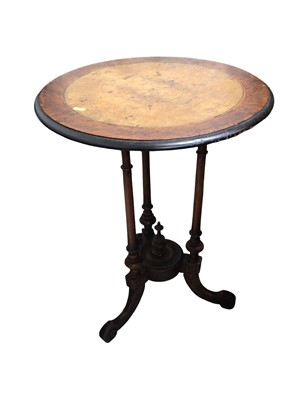 Lot 5327 - Late Victorian walnut occasional table