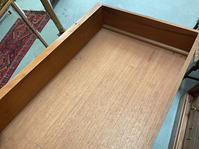 Lot 1420 - Victorian walnut Wellington chest