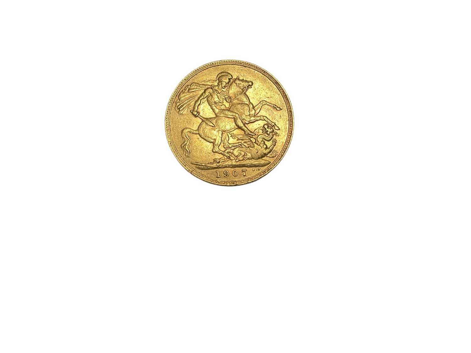 Lot 420 - G.B. - Gold Sovereign Edward VII 1907 F (1 coin)