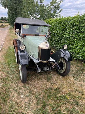 Lot 63 - 1923 Morris Cowley 'Bull Nose' Open Tourer, 1465cc, reg. no. KK 4643, chassis no. D21787