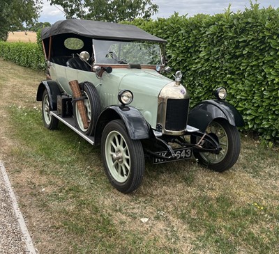 Lot 63 - 1923 Morris Cowley 'Bull Nose' Open Tourer, 1465cc, reg. no. KK 4643, chassis no. D21787