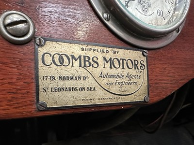 Lot 63 - 1923 Morris Cowley 'Bull Nose' Open Tourer, 1465cc, reg. no. KK 4643, chassis no. D21787