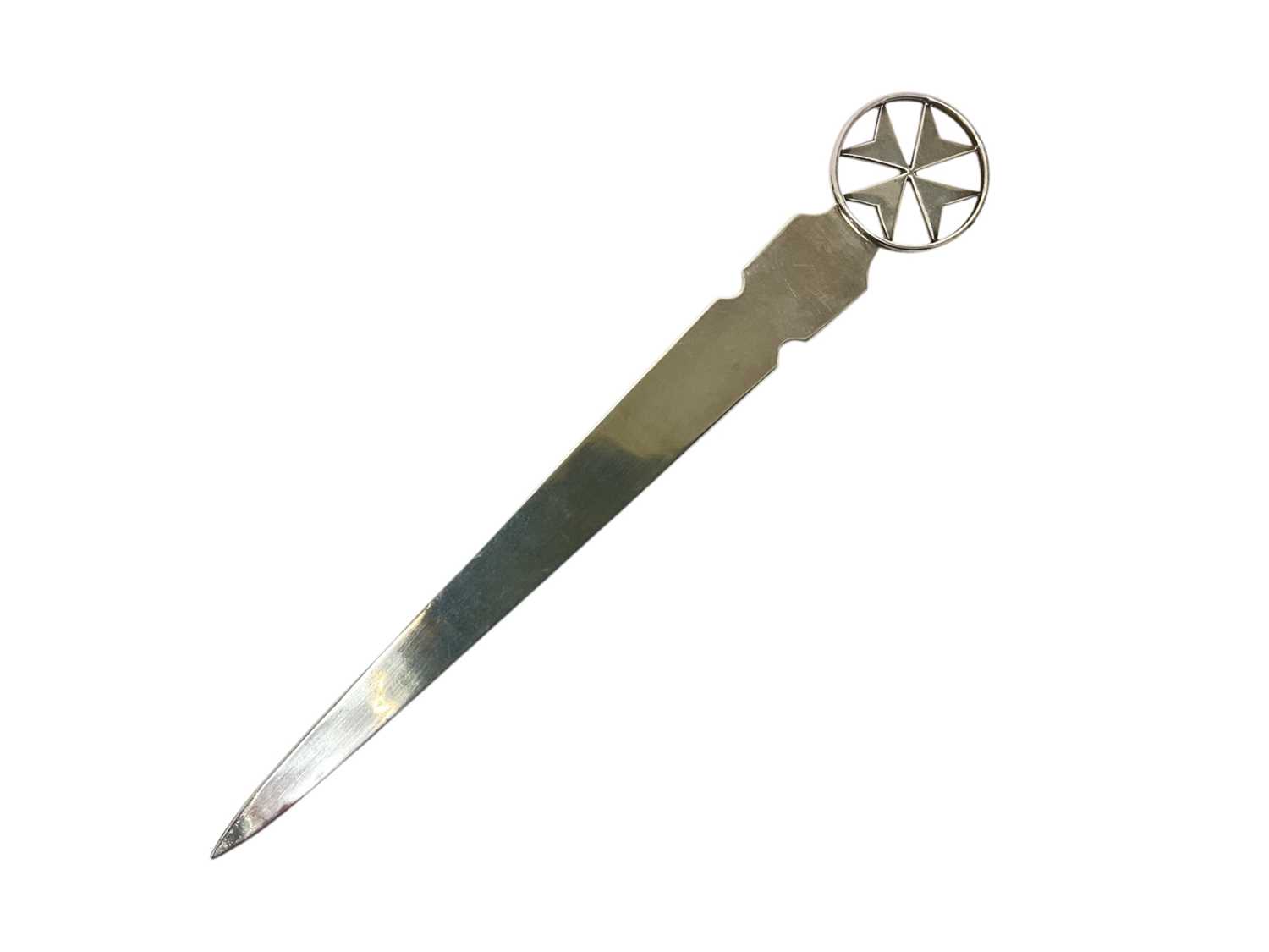 Lot 289 - Maltese silver letter opener