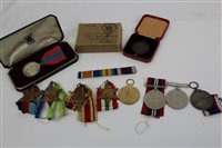 Lot 510 - First World War and later Naval Medals group -...