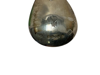 Lot 294 - Contemporary silver Guild of Handicraft silver porringer and spoon in the Arts & Crafts style