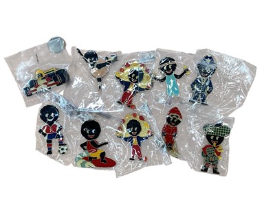 Lot 2612 - Selection of lead Rod Key Salvation Army band figures, Robertsons badges and other items.