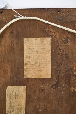Lot 803 - Interesting early, probably 16th century Continental oil on panel, Ecce Homo