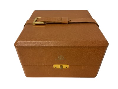 Lot 611 - Baume and Mercier Marine Chronometer type clock, in case