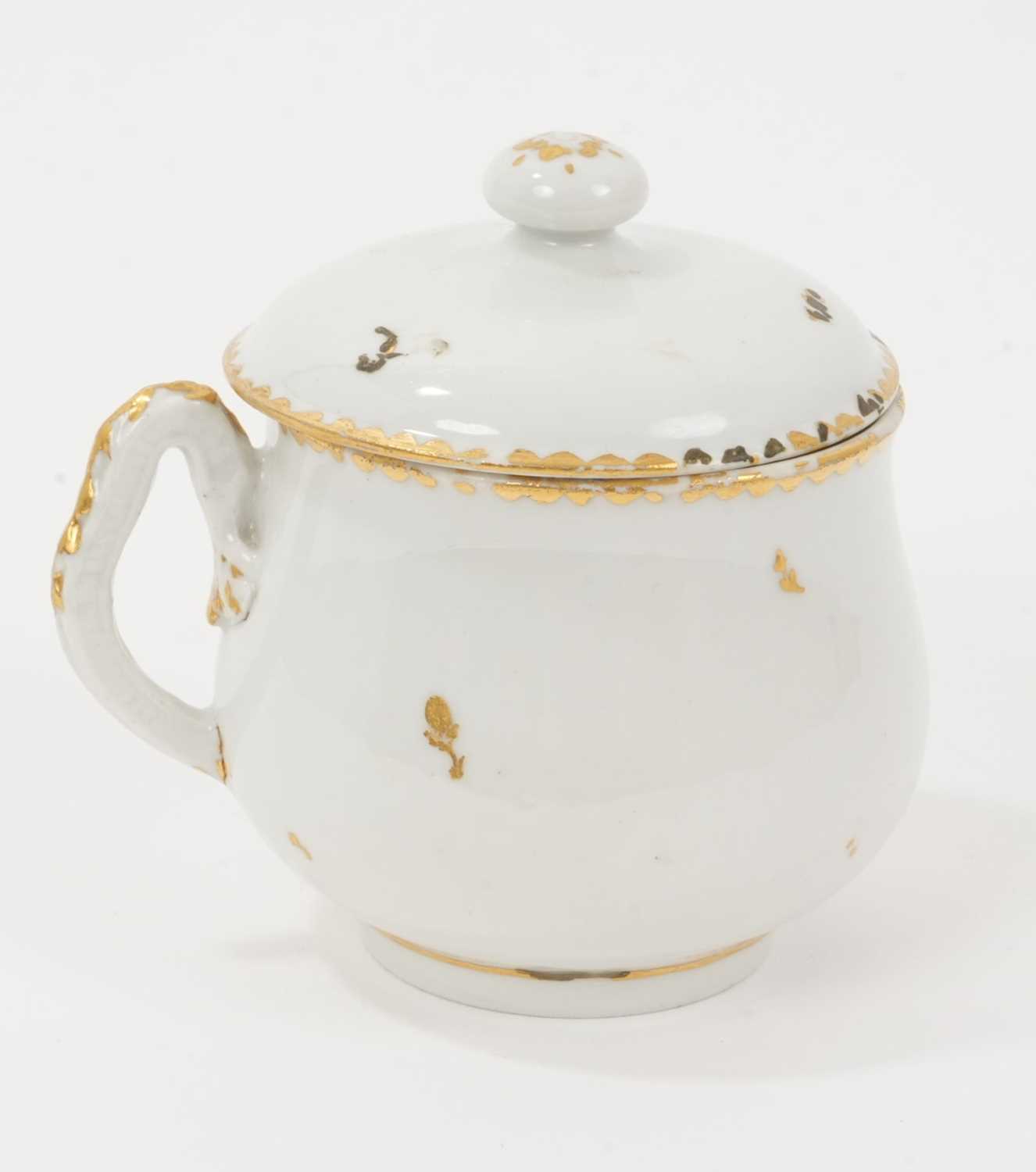 Lot 62 - Rare Bristol custard cup and cover