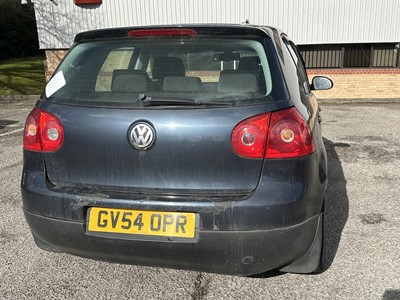 Lot 1 - 2004 Volkswagen VW Golf 2.0 GT FSI 5 door hatchback, reg. no. GV54 OPR, finished in blue with a cloth interior. The car has covered approximately 119,000 miles from new. MOT expired 18th October...