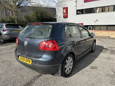 Lot 1 - 2004 Volkswagen VW Golf 2.0 GT FSI 5 door hatchback, reg. no. GV54 OPR, finished in blue with a cloth interior. The car has covered approximately 119,000 miles from new. MOT expired 18th October...