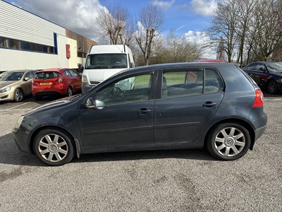 Lot 1 - 2004 Volkswagen VW Golf 2.0 GT FSI 5 door hatchback, reg. no. GV54 OPR, finished in blue with a cloth interior. The car has covered approximately 119,000 miles from new. MOT expired 18th October...