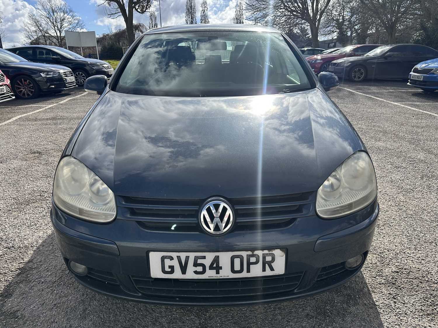 Lot 1 - 2004 Volkswagen VW Golf 2.0 GT FSI 5 door hatchback, reg. no. GV54 OPR, finished in blue with a cloth interior. The car has covered approximately 119,000 miles from new. MOT expired 18th October...