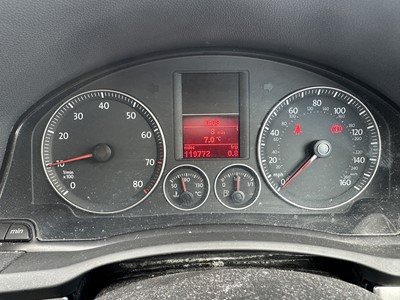 Lot 1 - 2004 Volkswagen VW Golf 2.0 GT FSI 5 door hatchback, reg. no. GV54 OPR, finished in blue with a cloth interior. The car has covered approximately 119,000 miles from new. MOT expired 18th October...